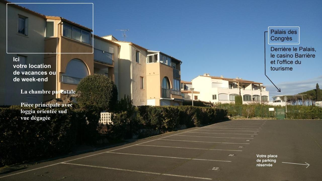 アグドLara 3 - T2 Loggia Piscine 2 Lits Doubles Parking Pres Du Centre-Port Et Ile Loisirsアパートメント エクステリア 写真