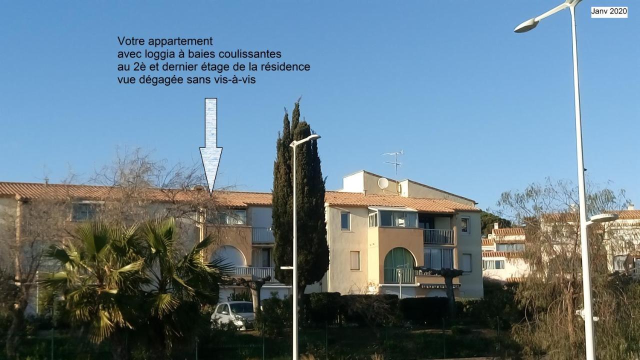 アグドLara 3 - T2 Loggia Piscine 2 Lits Doubles Parking Pres Du Centre-Port Et Ile Loisirsアパートメント エクステリア 写真